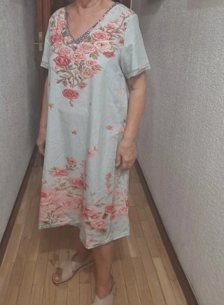 Vestido con Estampado Floral