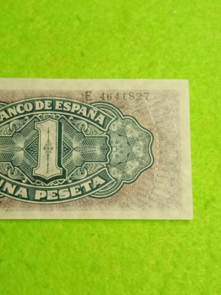 Billete de Una Peseta de 1940 sin circular.