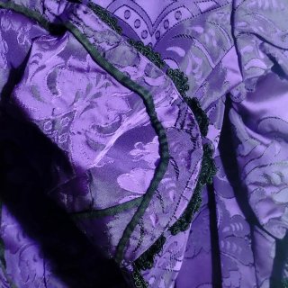 Traje de Baturra Artesanal Morado