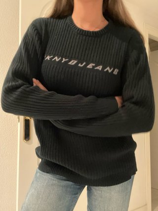 Jersey DKNY Jeans Negro