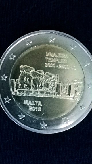 Moneda 2 Euro Conmemorativa Malta 2018