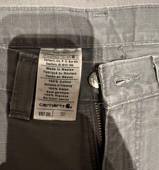 Shorts Carhartt Gris  Talla 30 - EU 40