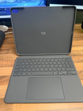 Teclado Logitech iPad Air 13” CHIP M3 Gris