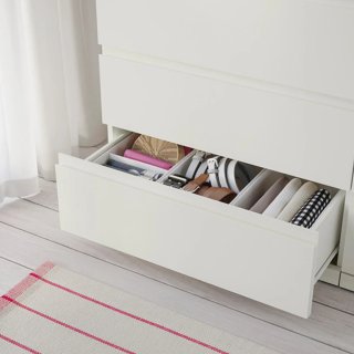 Cómoda de 6 cajones blanca STORKLINTA Ikea NUEVA