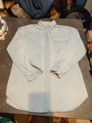 Camisa Vaquera Armani Jeans Vintage Talla M