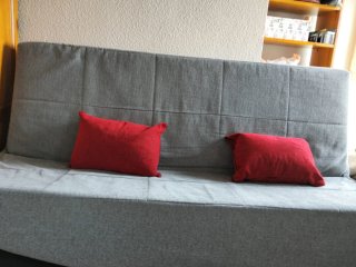 Sofá Cama Gris 1,35m