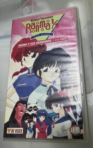 VHS Ranma 1/2: Akane y sus hermanas