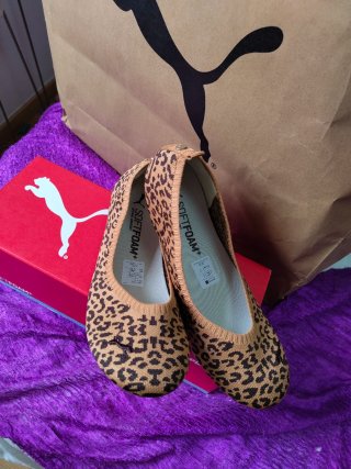 Bailarinas Puma Iliana Leopardo Nuevas talla 40