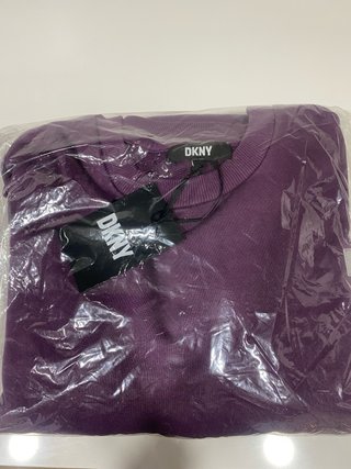 Vestido Sudadera DKNY Morado