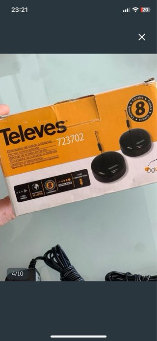 Prolongador Mando Televes 723702