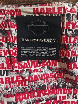 HARLEY DAVIDSON 100TH ANIVERSARIO CHAQUETA PIEL