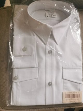 Camisa Blanca Bonneterie d'Armor Talla M
