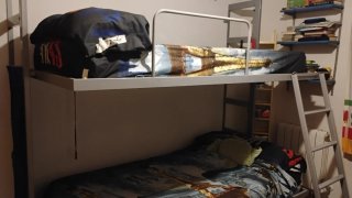 Literas abatibles metal y madera