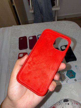fundas iPhone 13mini + protector de pantalla