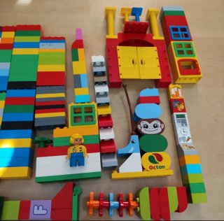 Lote 257 piezas Lego Duplo original