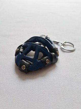 Llavero Casco Receptor Béisbol