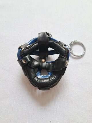Llavero Casco Receptor Béisbol