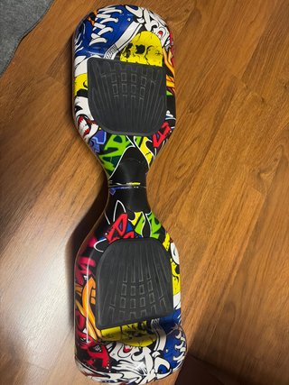 Hoverboard con diseño graffiti