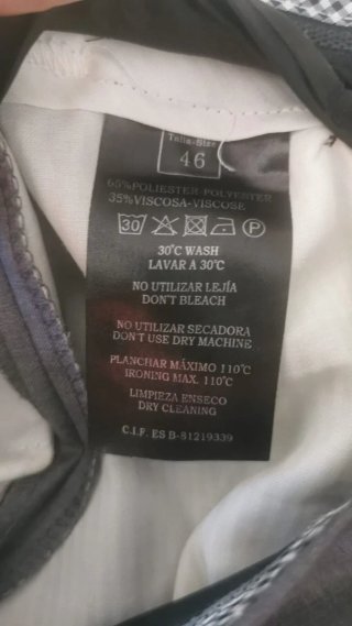 Traje de hombre gris