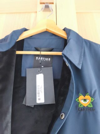 Gabardina nueva impermeable de pelo sintético