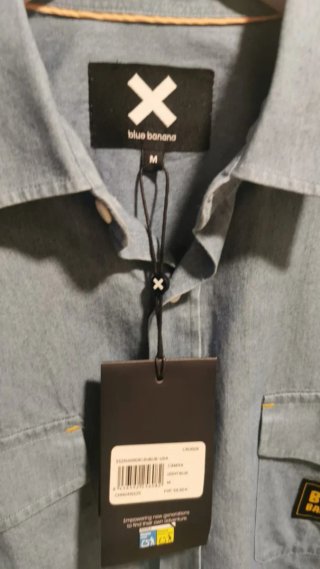 Camisa Vaquera Blue Banana Talla M