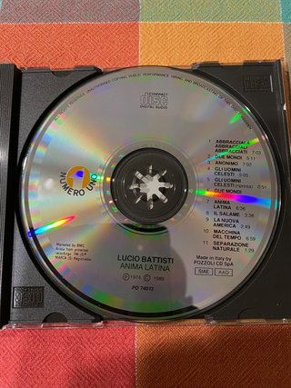 Coppia CD Lucio Battisti