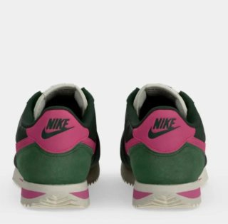 Zapatillas Nike Cortez Verdes y Rosas
