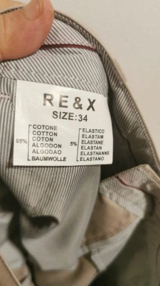 Pantalones cortos beige hombre