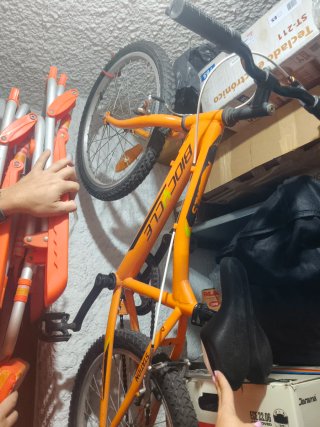 Bicicleta infantil naranja BIOC