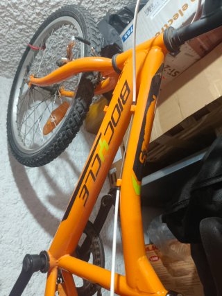 Bicicleta infantil naranja BIOC