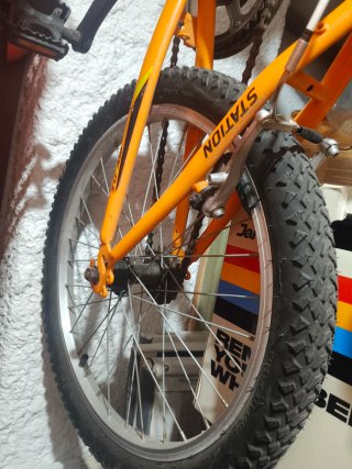 Bicicleta infantil naranja BIOC