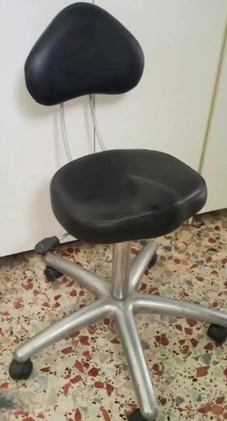 Silla Giratoria con Respaldo