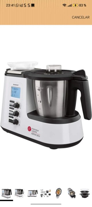 Robot da cucina Monsieur Cuisine non riscalda la caraffa