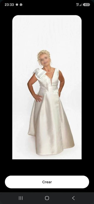 Traje de novia blanco