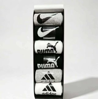 Pack de 6 pares de calcetines deportivos