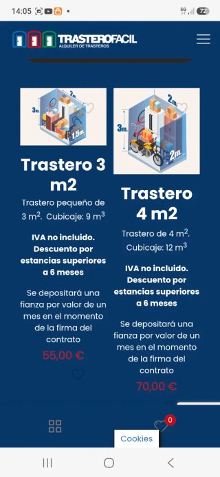 Reserva Trastero El Egido león. Sólo  WhatsApp