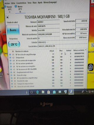 Disco Duro Toshiba 500 GB MQ01ABF050