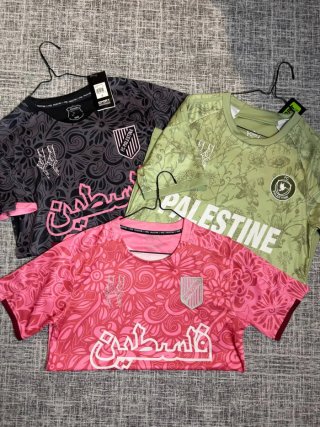 Lote 3 Camisetas FC Palestina talla S, M
