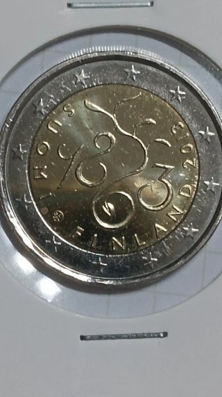 Moneda 2 Euros Finlandia 2013