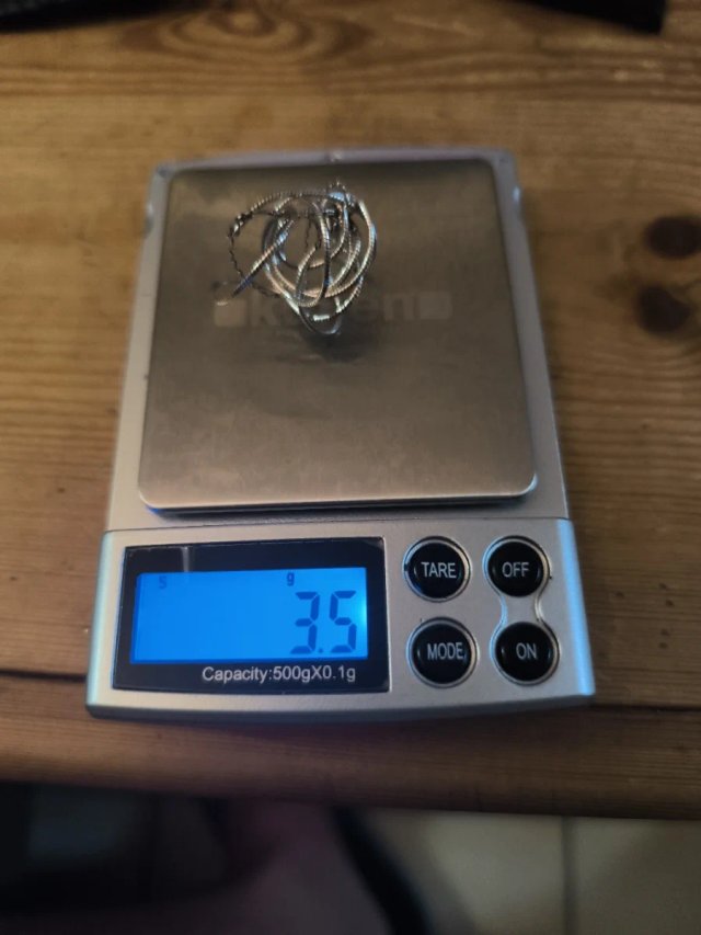 Cadena plata 925 rota 3.5g