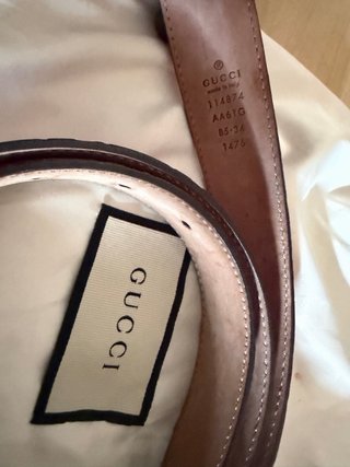 Cinturón Gucci Rosa