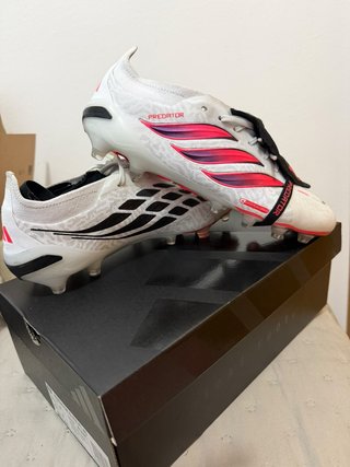 Zapatillas Adidas Predator Elite Blancas Rosas