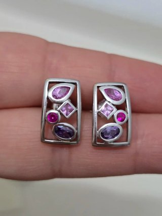 Conjunto de Plata 925 con Piedras