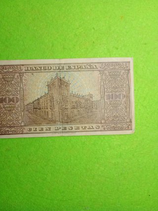 Billete 100 Pesetas Burgos 1938