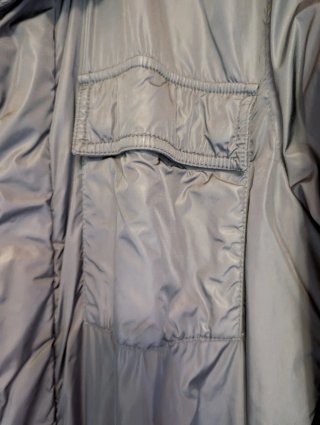 Parka impermeable Massimo Dutti negra