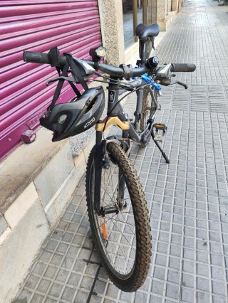 Bicicleta Btwin Gris