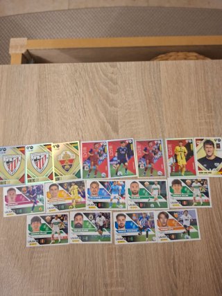 Lote de 15 Cromos Liga Panini 26-27