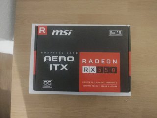 Scheda Grafica MSI Radeon RX 550 Aero ITX