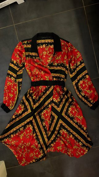 Vestido Zara estampado floral