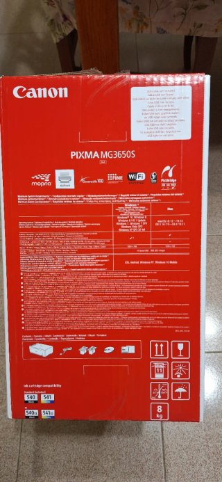 Canon PIXMA MG3650S Stampante Multifunzione